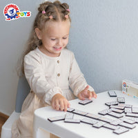 Joc de societate domino clasic, TechnoK, cu buline