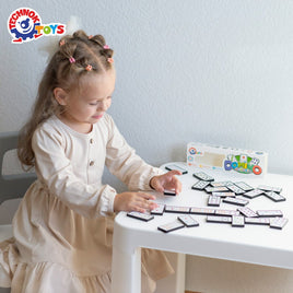 Joc de societate domino clasic, TechnoK, cu buline