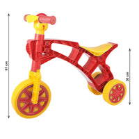 Minibike, antemergator TechnoK, cu trei roti, rosu