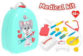 Set medical cu 13 accesorii TechnoK in gentuta tip rucsac