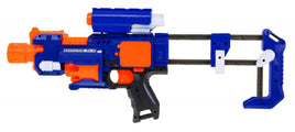 Arma de jucarie, pusca Blaze Storm Barricade semi automata cu baterii si 20 gloante