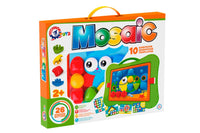 Joc educativ mega mozaic, TechnoK, pentru bebe, 26 pioneze si 10 sabloane