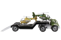 Masinuta camion transportator militar de 2 elicoptere, TechnoK