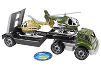 Masinuta camion transportator militar de 2 elicoptere, TechnoK