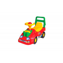 Masinuta de impins, TechnoK, antemergator ride on, cu telefon, rosu