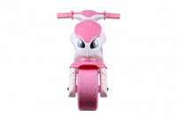 Motocicleta de curse My Little Fancy Bike, TechnoK, alb cu roz
