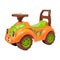 Masinuta de impins, Technok, antemergator ride on, cu claxon, tigru, portocaliu