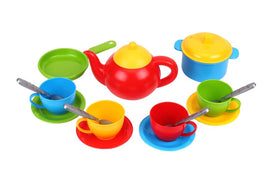 Set ceai si vesela, Technok, multicolor