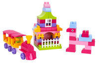 Set cuburi de constructie, Technok, 90 de piese