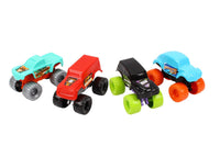 Set de 4 mini vehicule, TechnoK, masinute de teren