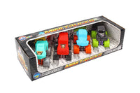 Set de 4 mini vehicule, TechnoK, masinute de teren