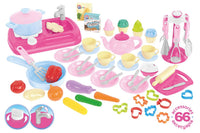 Set de bucatarie cu ustensile, TechnoK, 66 de piese