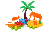 Set de constructie safari, TechnoK, 66 de piese