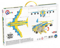 Set de construit metalic, TechnoK, aeronava avion Mriya, 1110 piese
