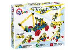Set de construit vehicule, TechnoK, 6 modele, 139 de piese