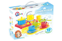 Set de vesela cu miniaragaz, TechnoK, 19 piese, in cutie