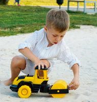Utilaj compactor de jucarie, TechnoK,38 cm, galben